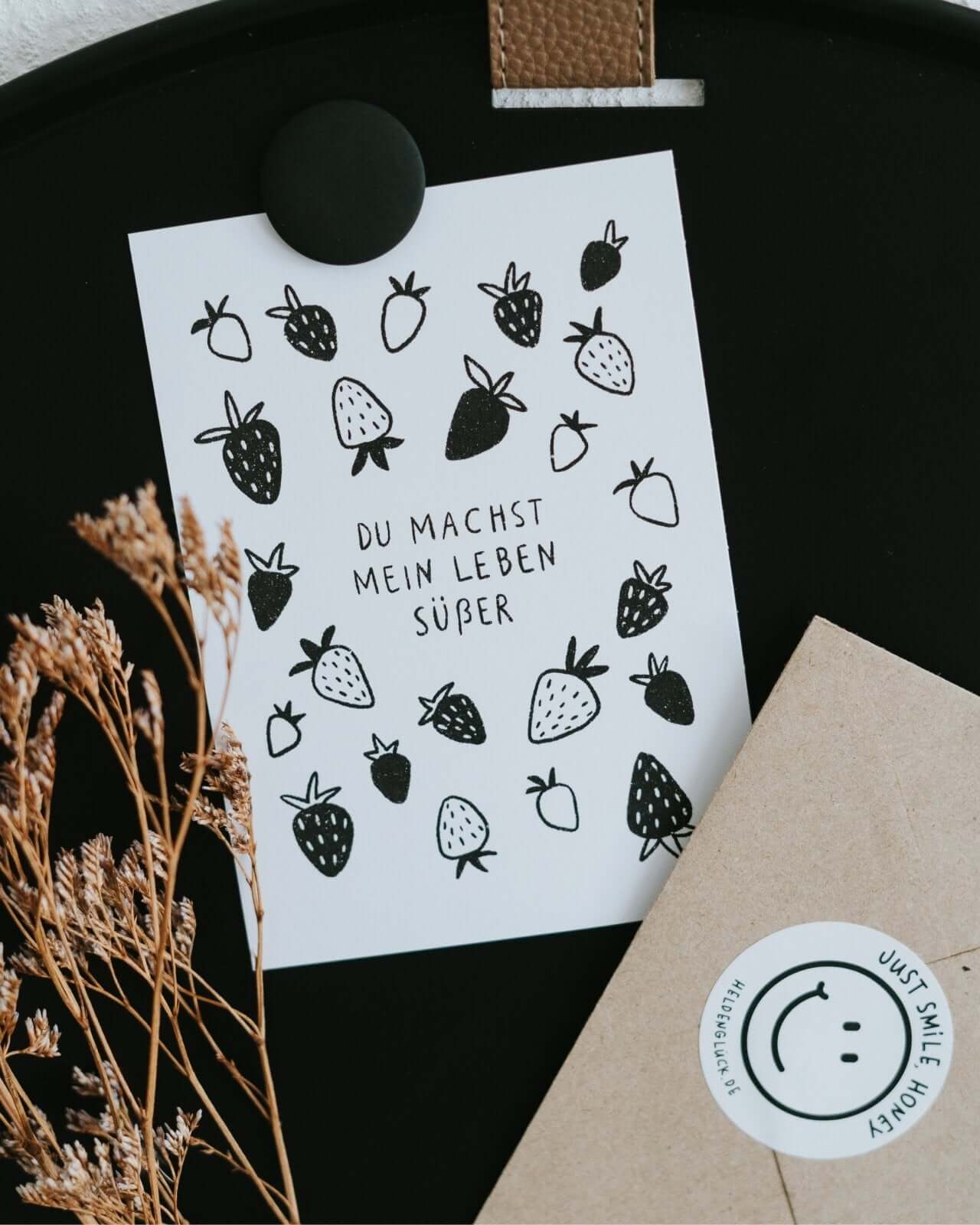 Süßes Leben · Postkarte