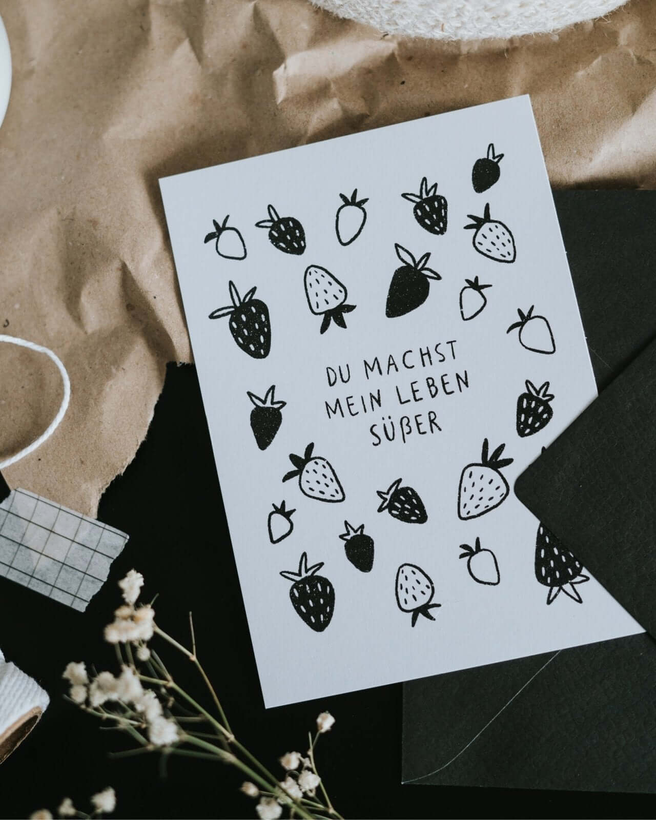 Süßes Leben · Postkarte