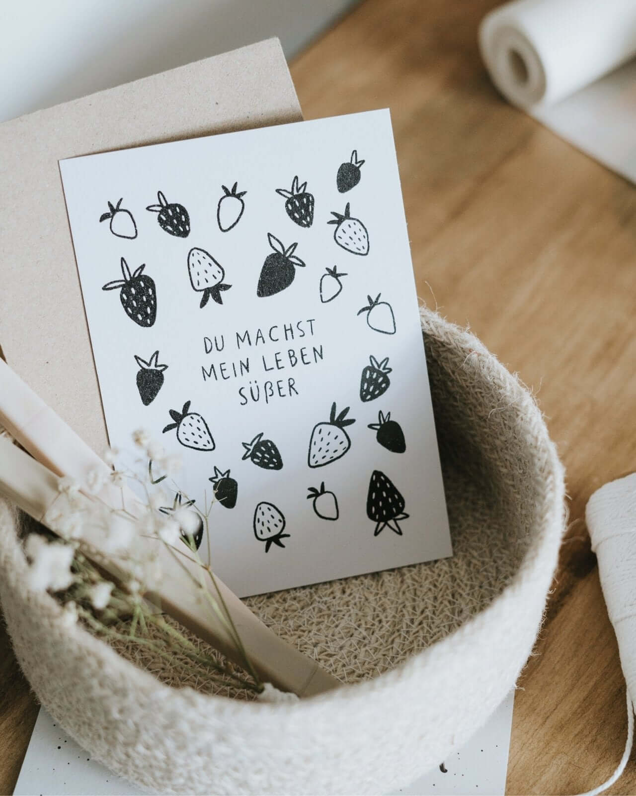 Süßes Leben · Postkarte