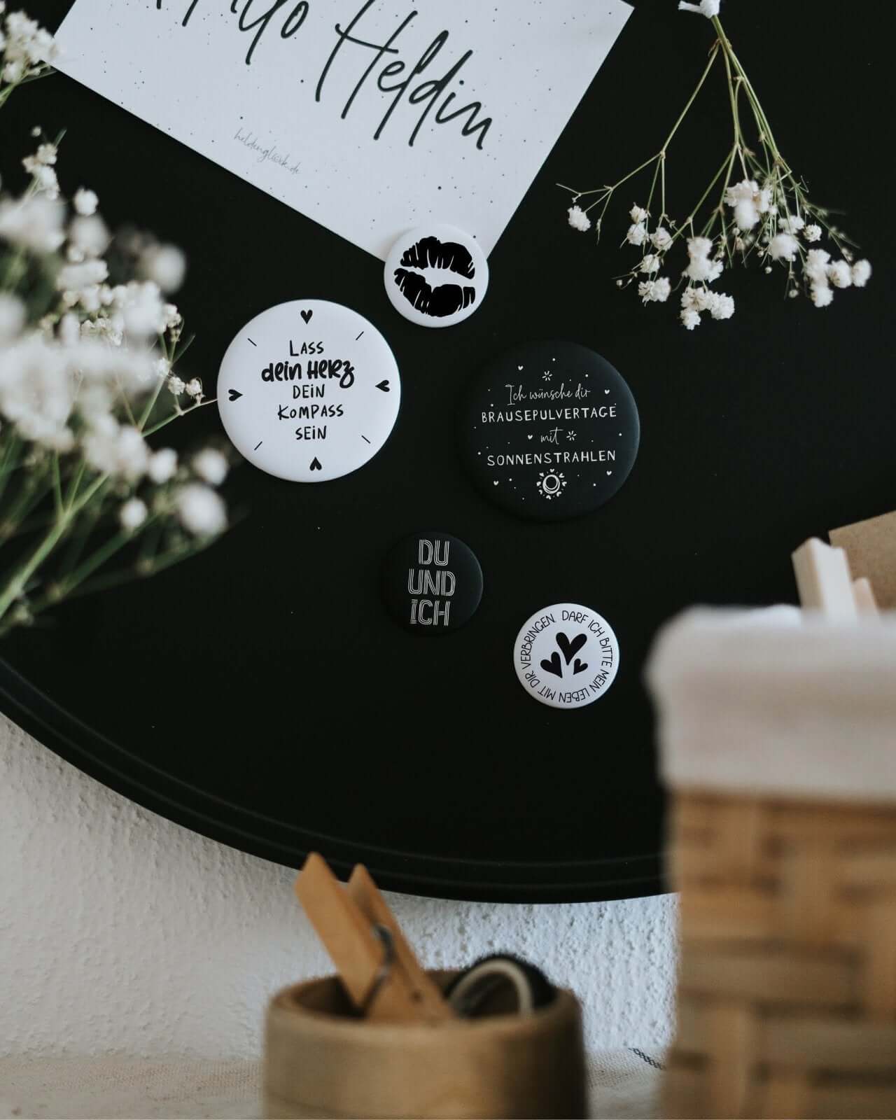 Dein Herz dein Kompass · Magnet · groß