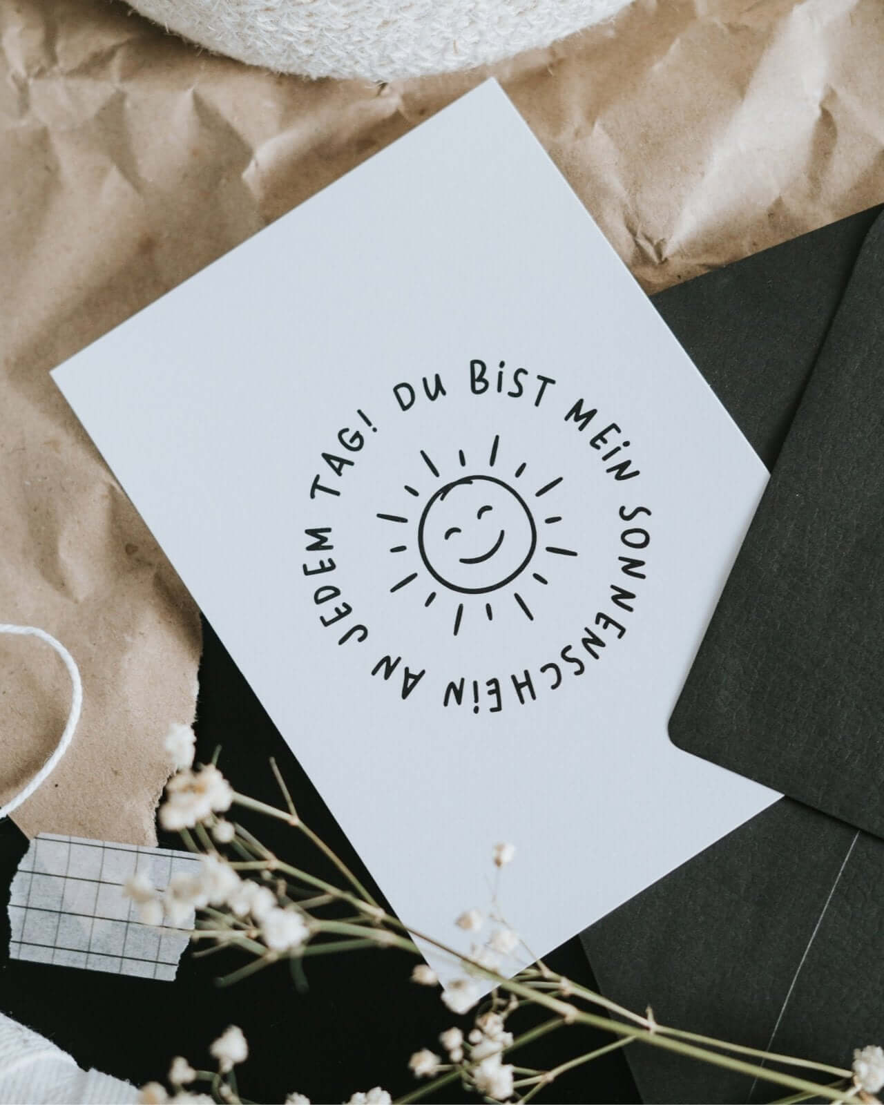 Sonnenschein · Postkarte