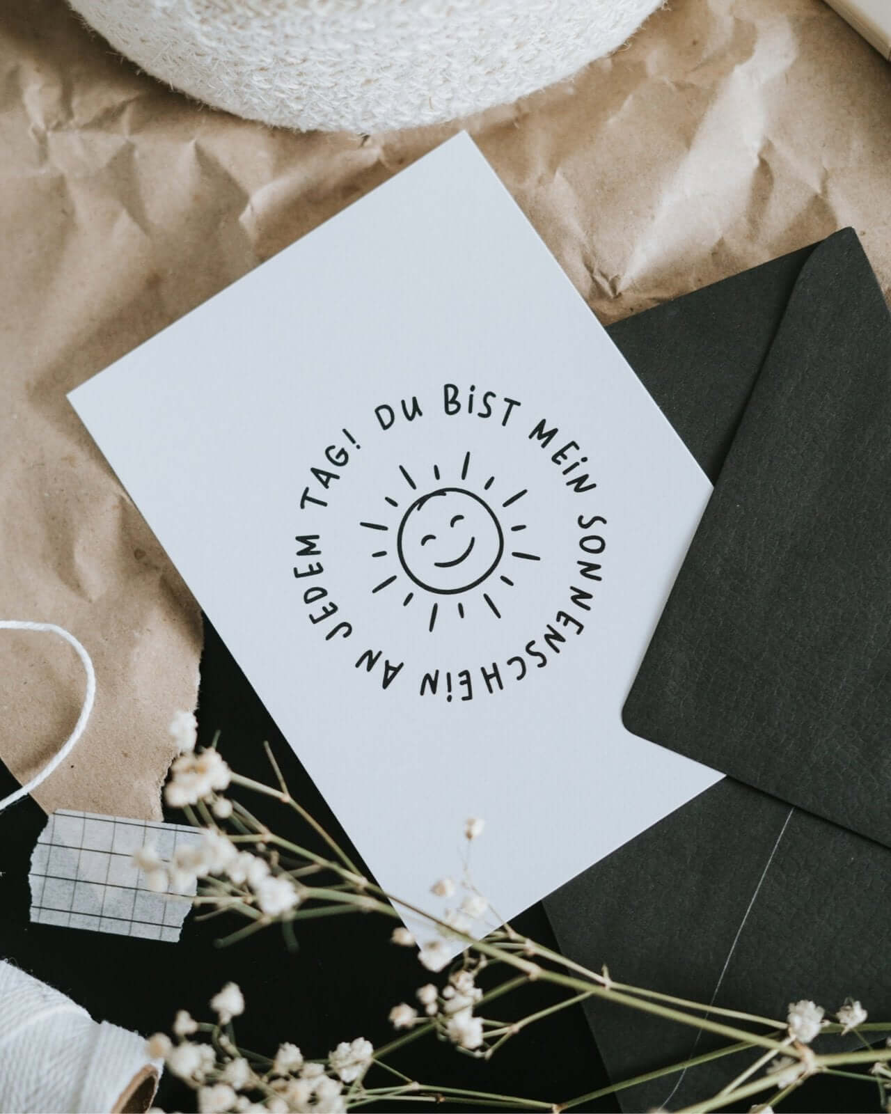 Sonnenschein · Postkarte