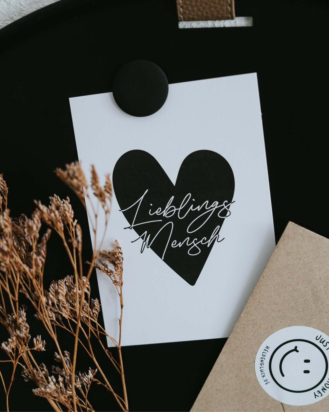 Lieblingsmensch · Postkarte