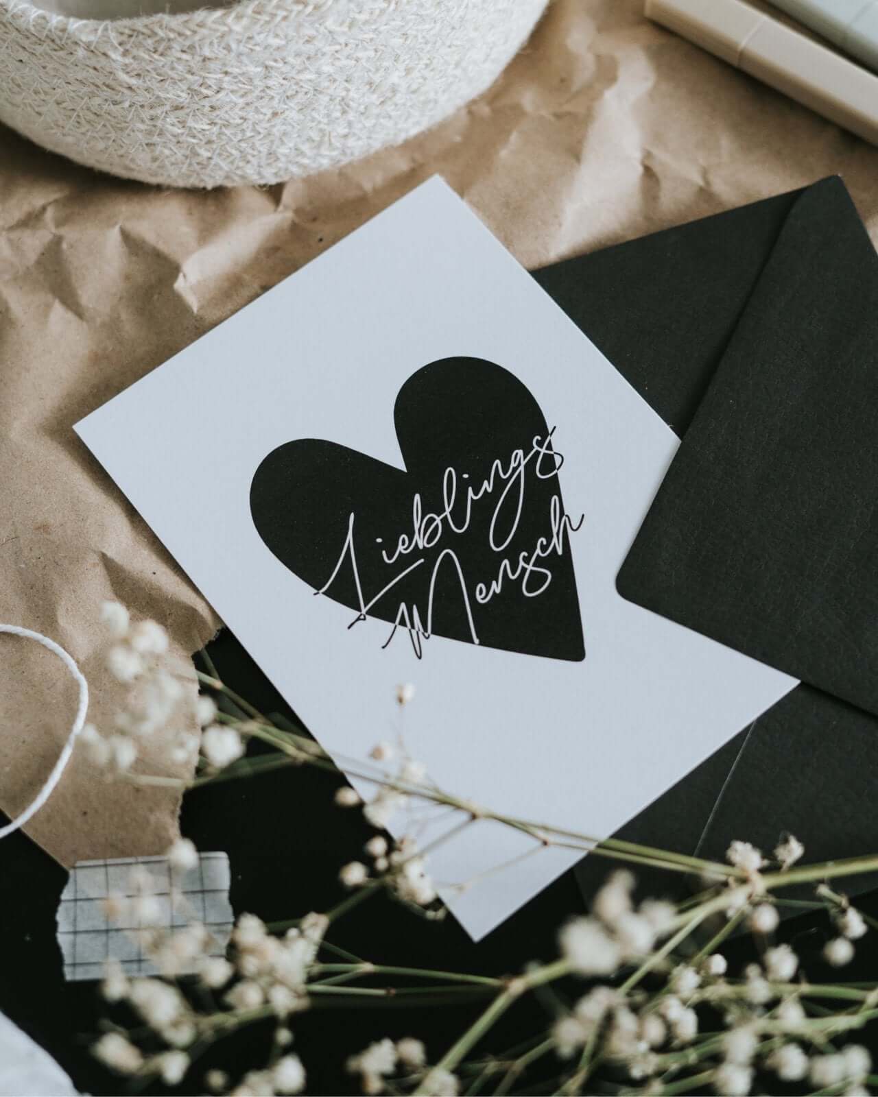 Lieblingsmensch · Postkarte