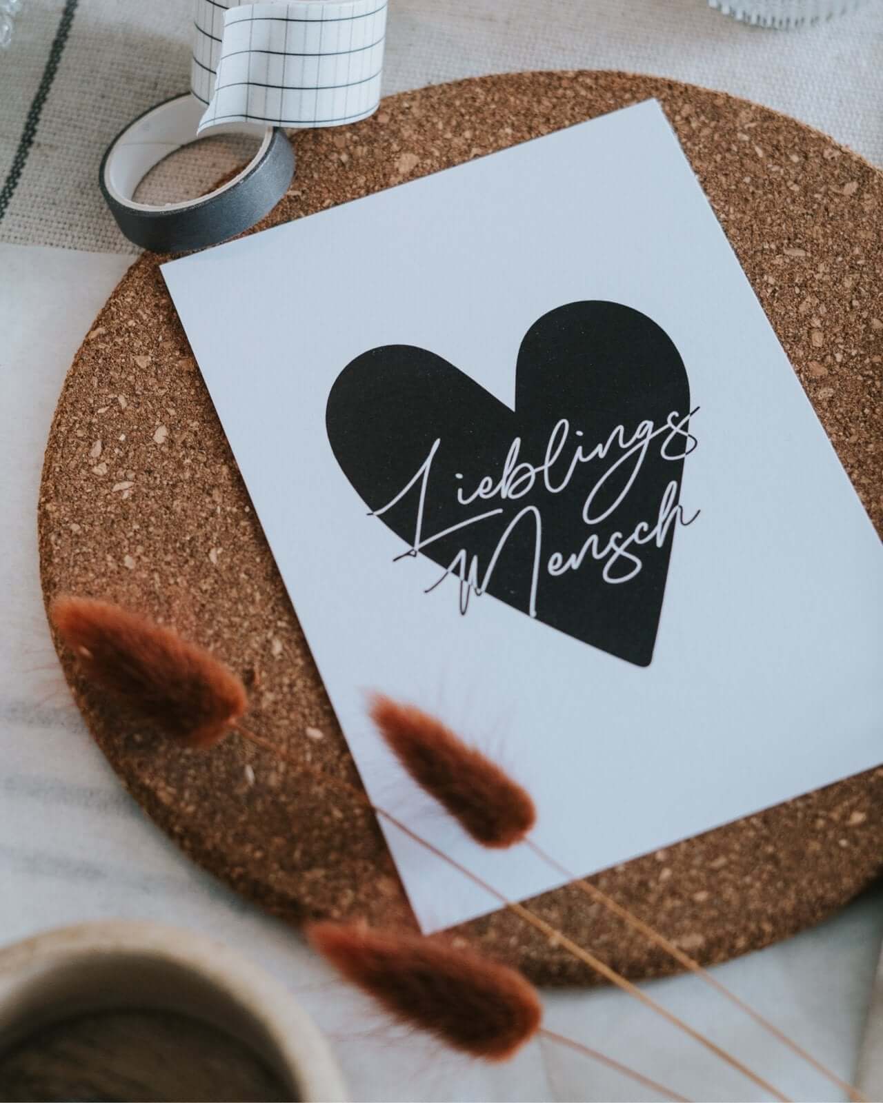 Lieblingsmensch · Postkarte