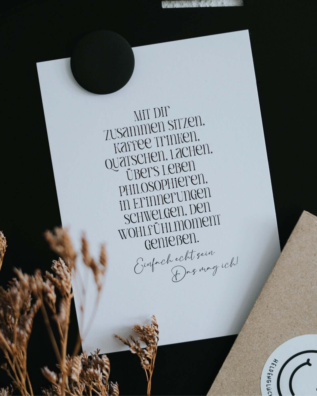 Das mag ich · Postkarte