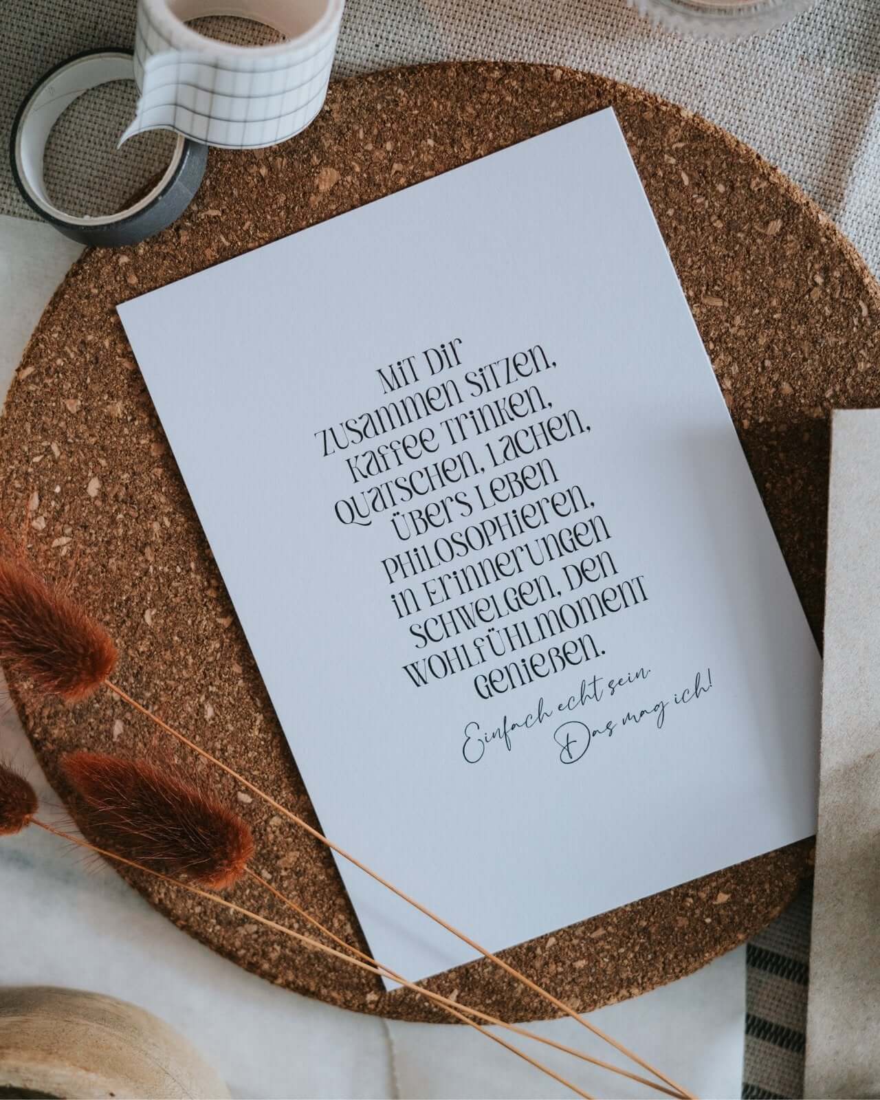 Das mag ich · Postkarte