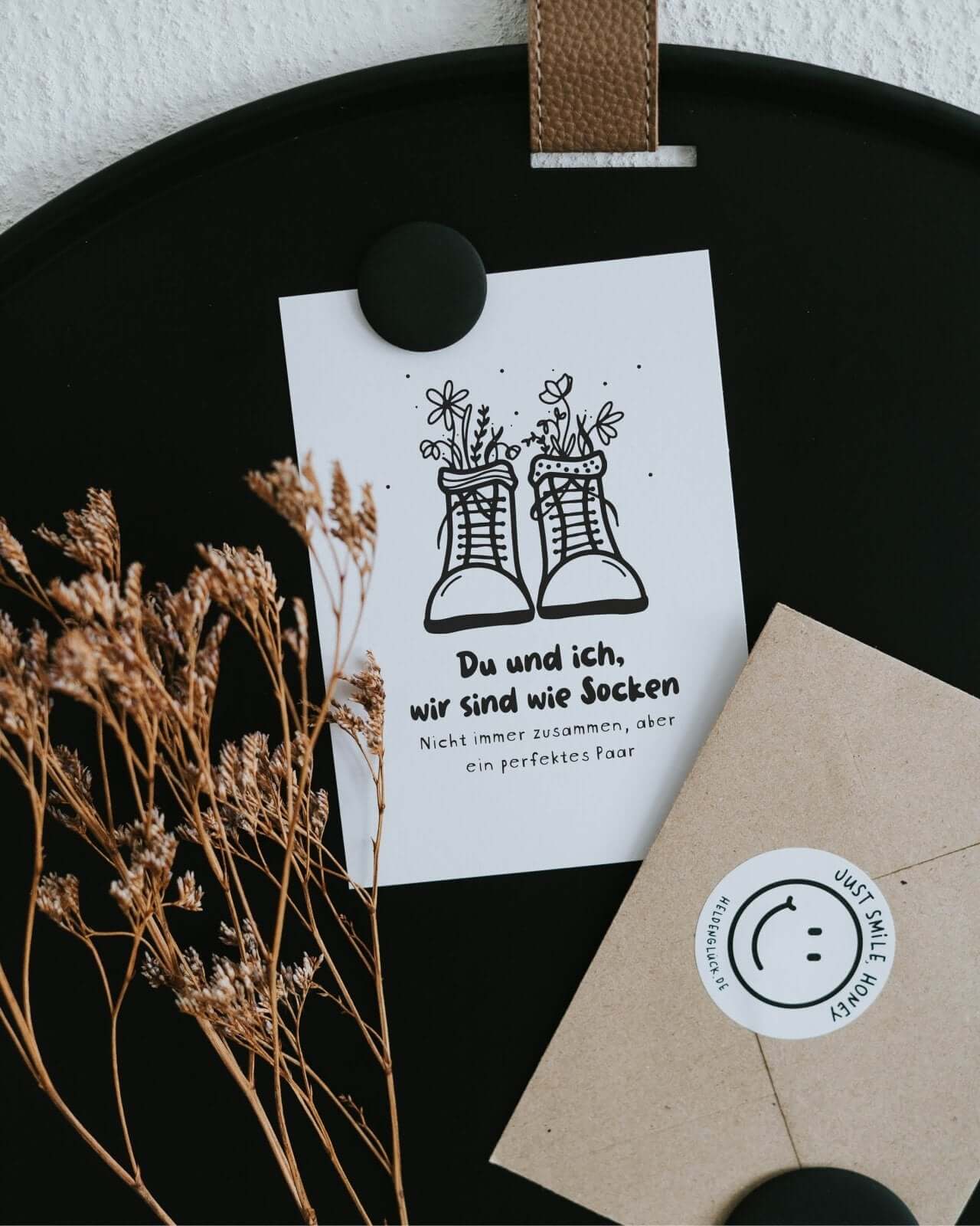 Du und ich · Postkarte