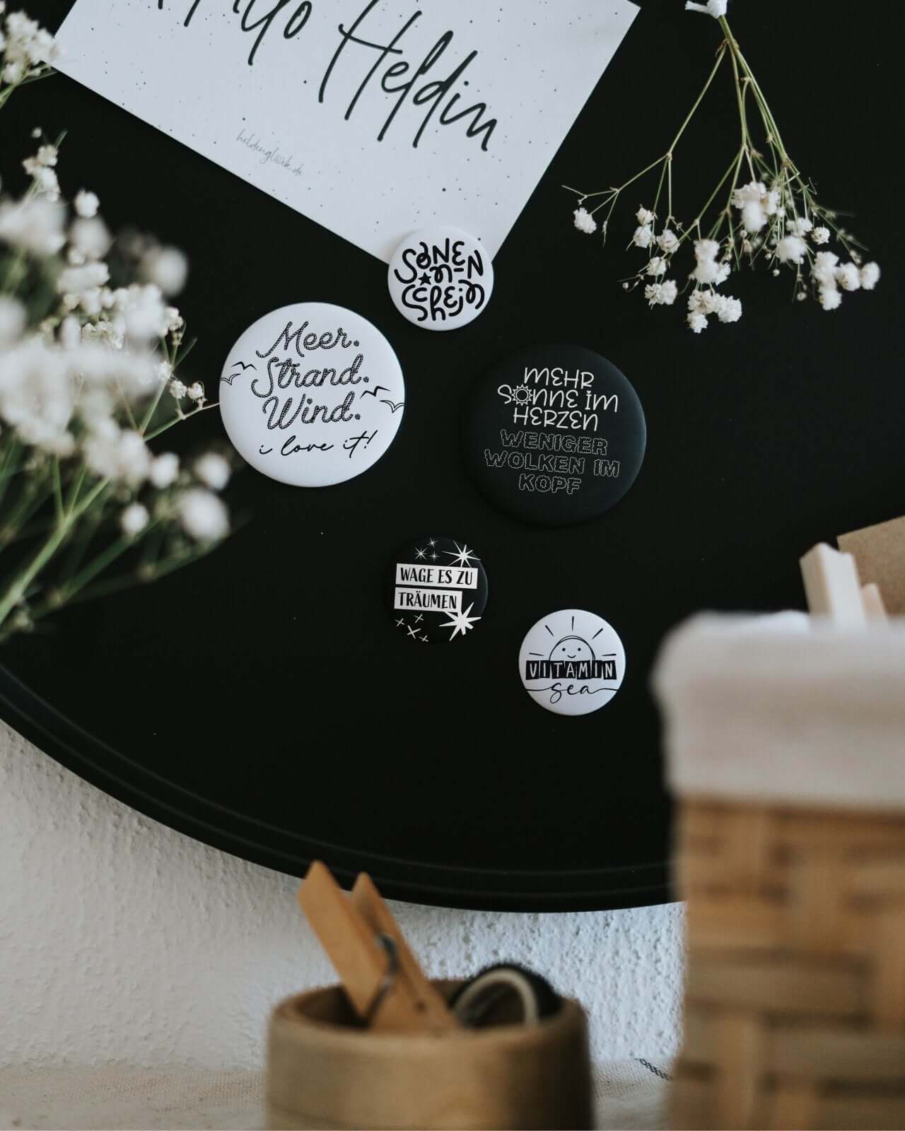 Meer Strand Wind · Magnet · groß