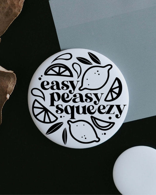 Easy peasy · Magnet · groß