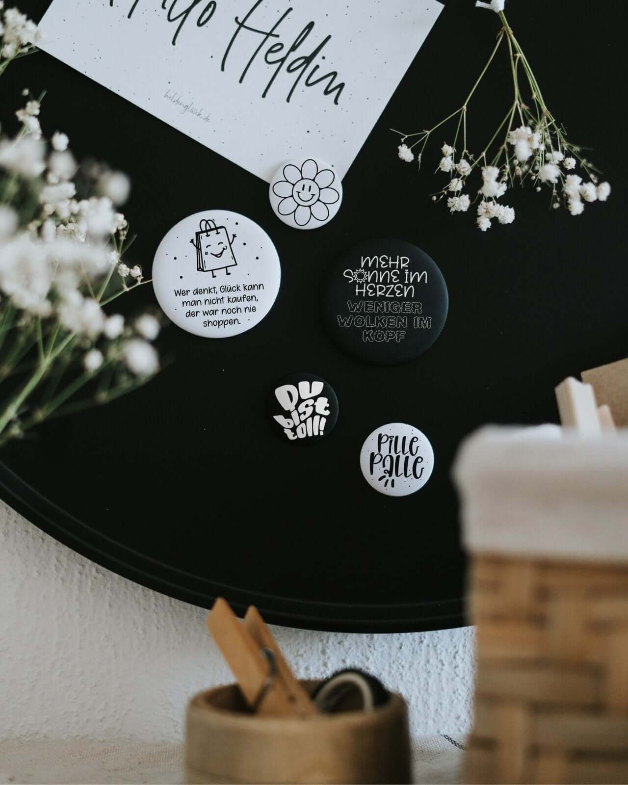 Glück kann man kaufen · Magnet · groß