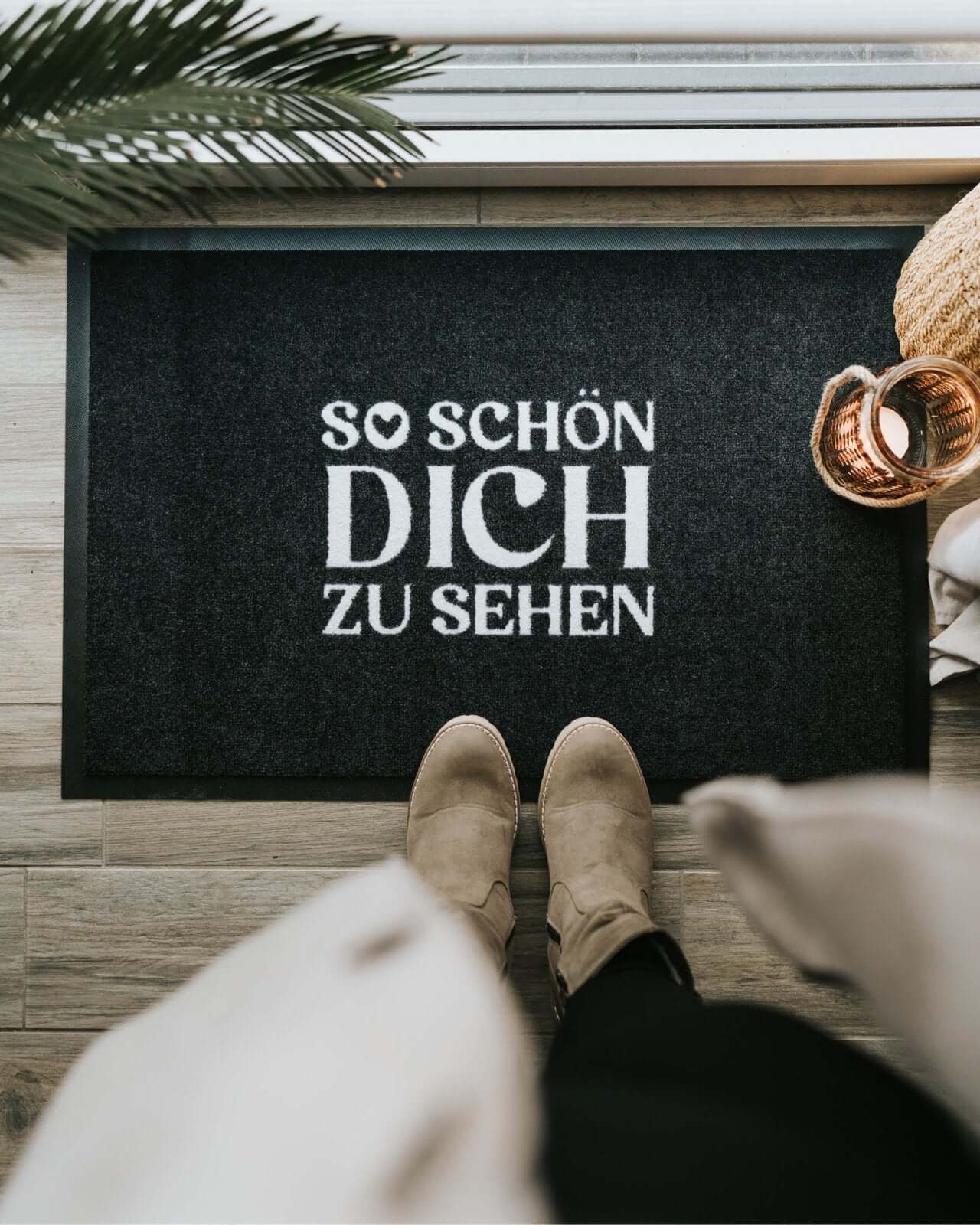 Schön Dich zu sehen · Fußmatte