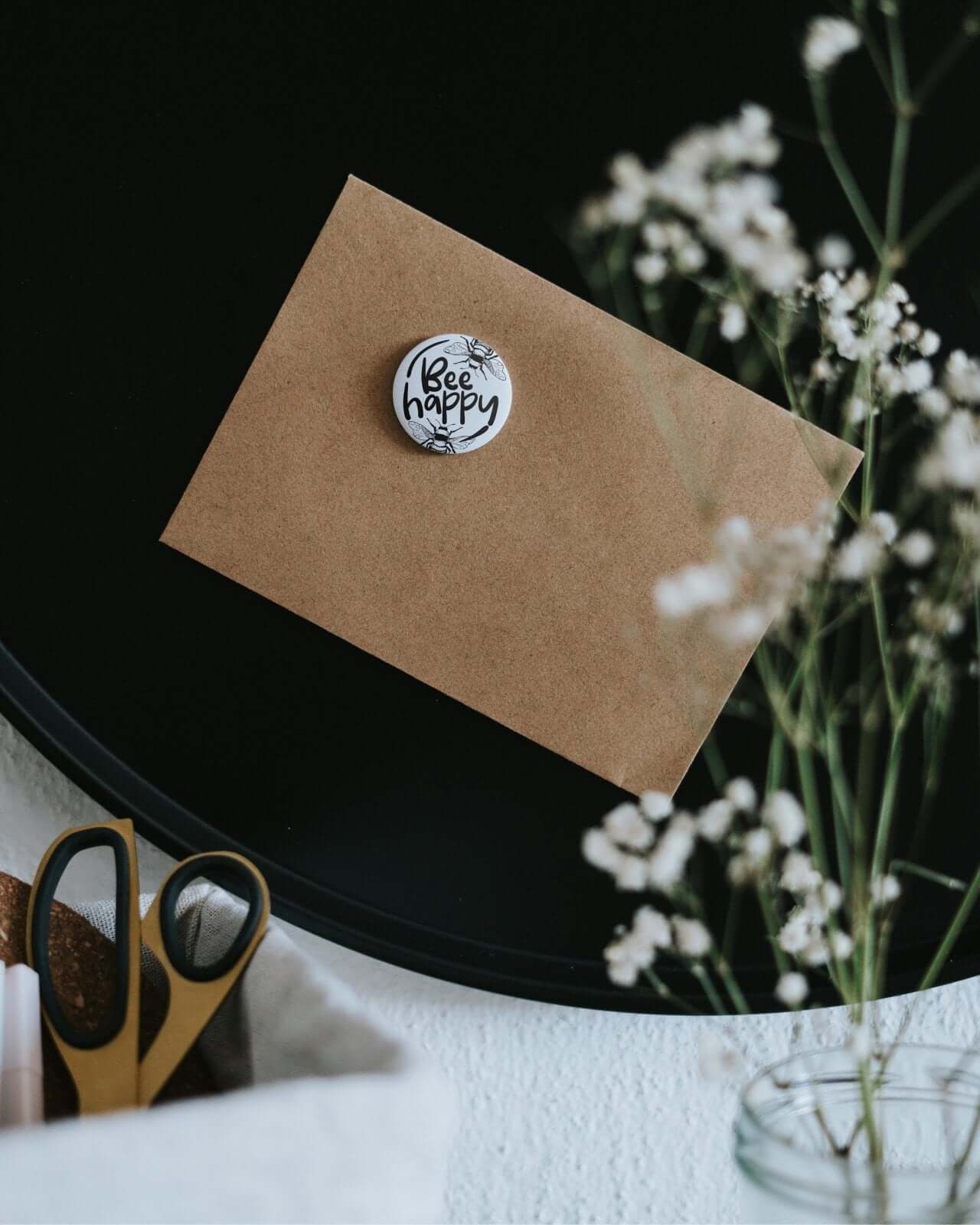 Bee happy · Magnet · klein