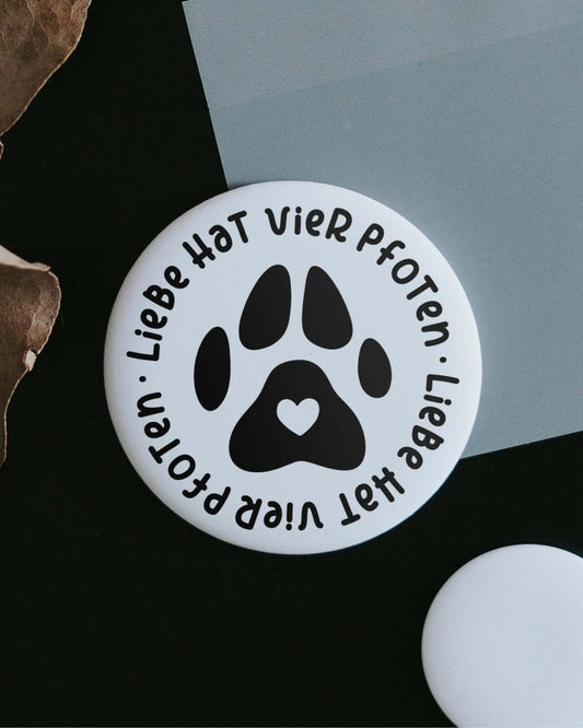 Liebe hat vier Pfoten · Magnet · klein