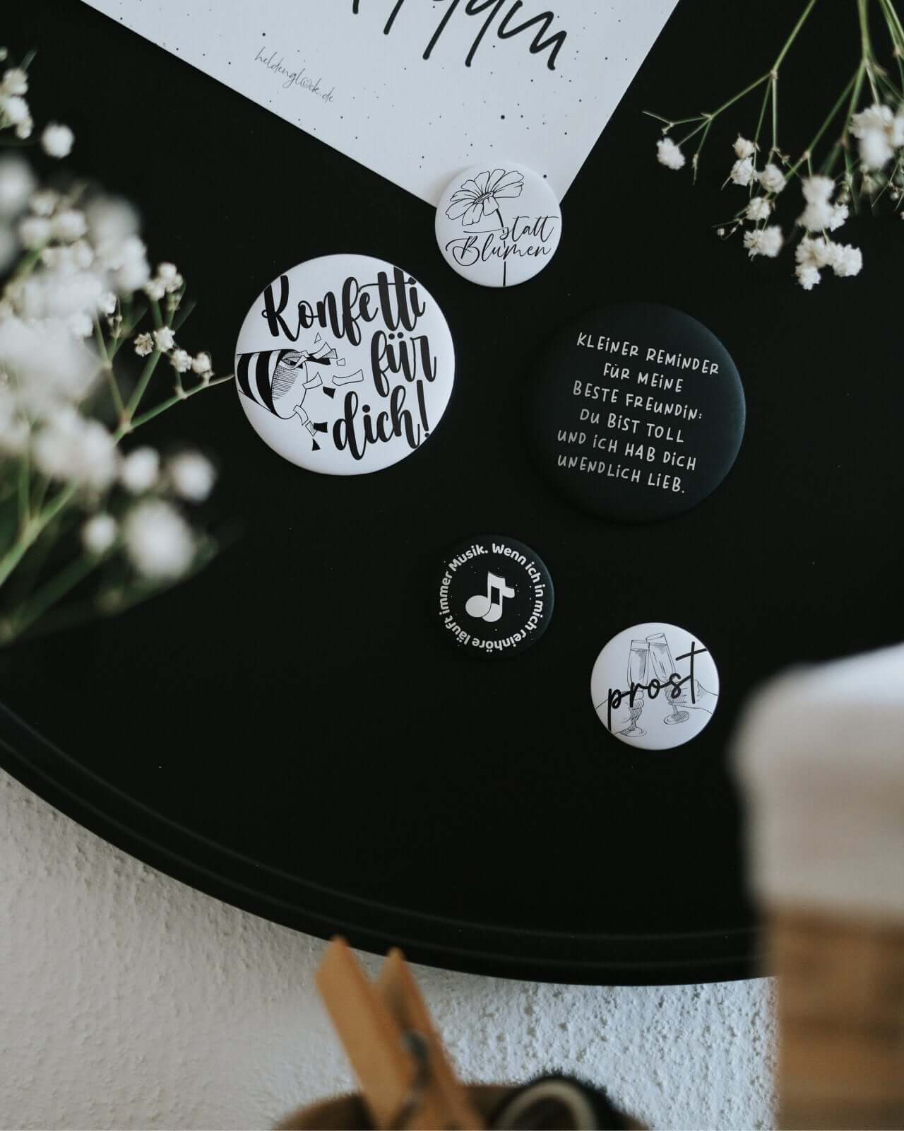 Statt Blumen · Magnet · klein
