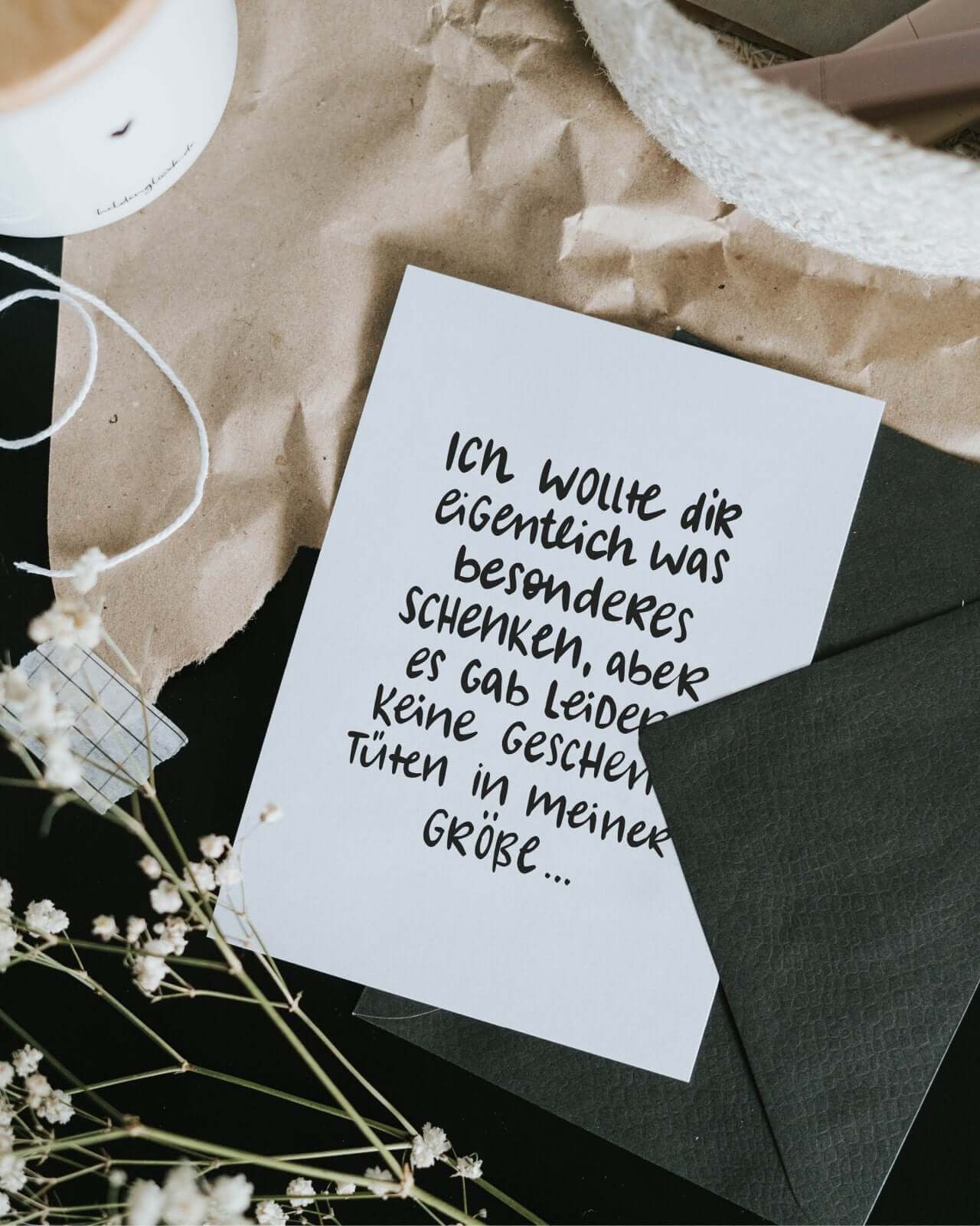 Geschenktüte · Postkarte