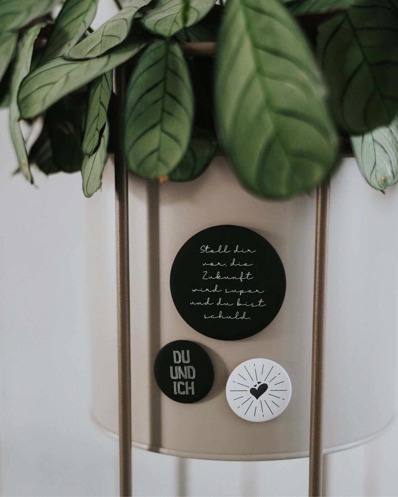 Die Zukunft wird super · Magnet · groß