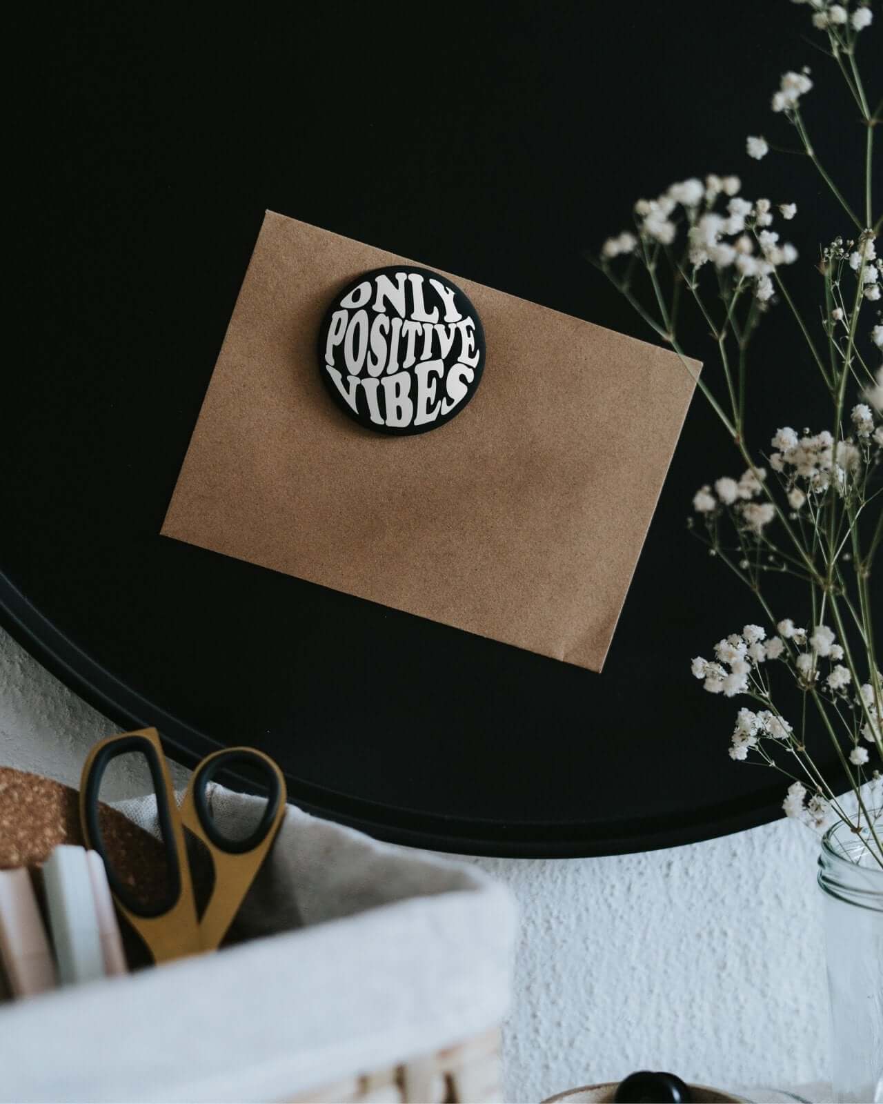 Only positive vibes · Magnet · groß