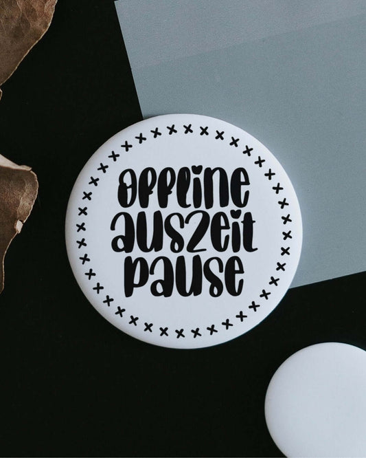 Offline Auszeit · Magnet · groß