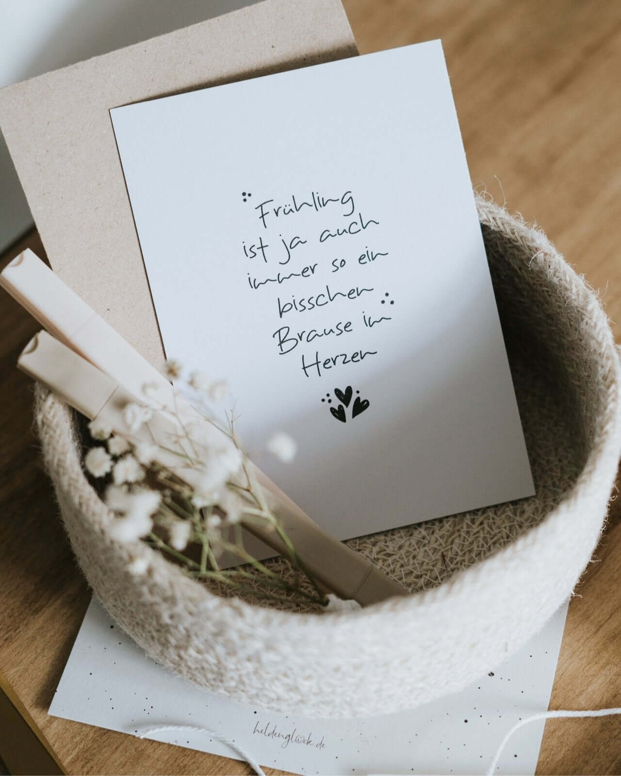 Frühling · Postkarte