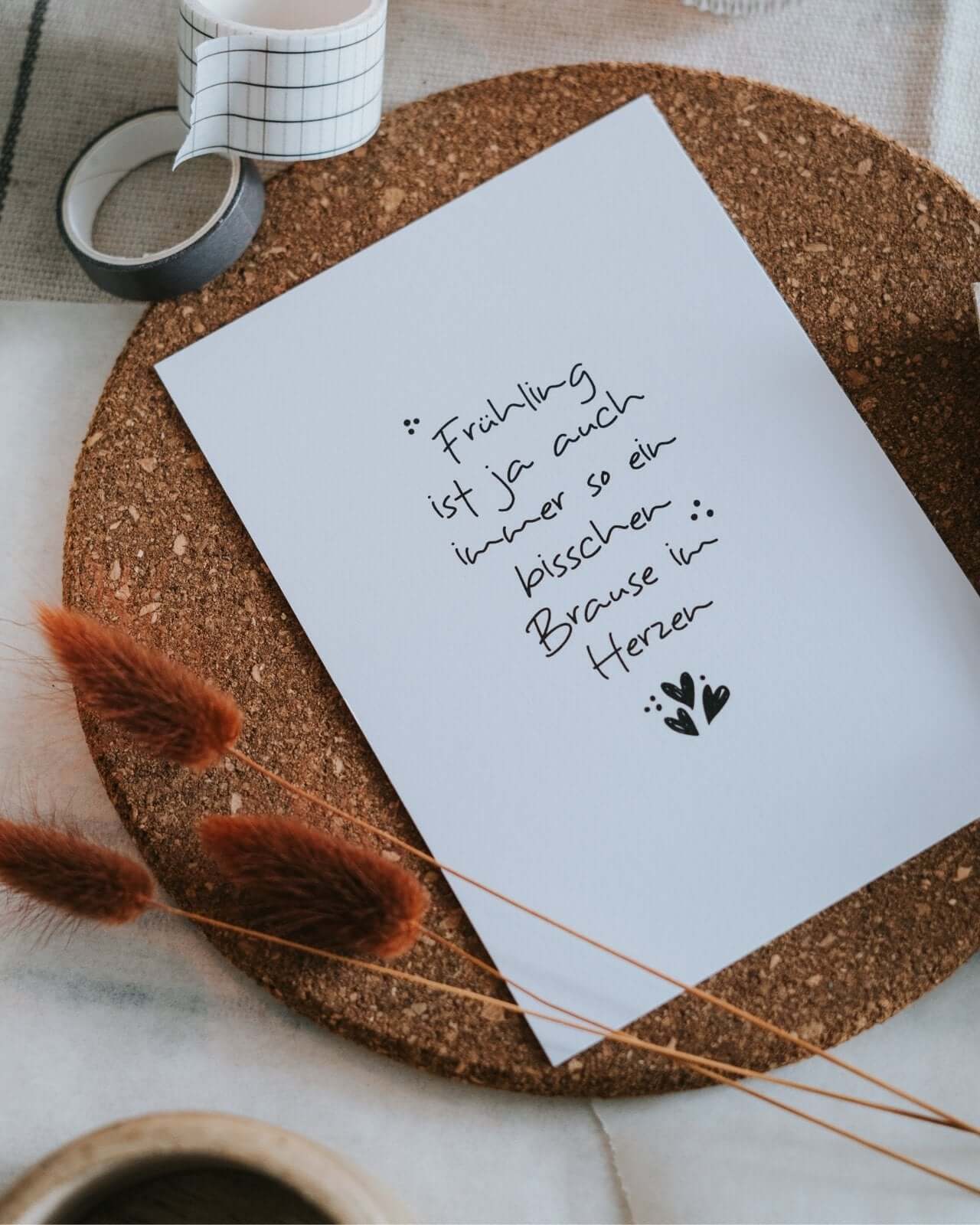 Frühling · Postkarte