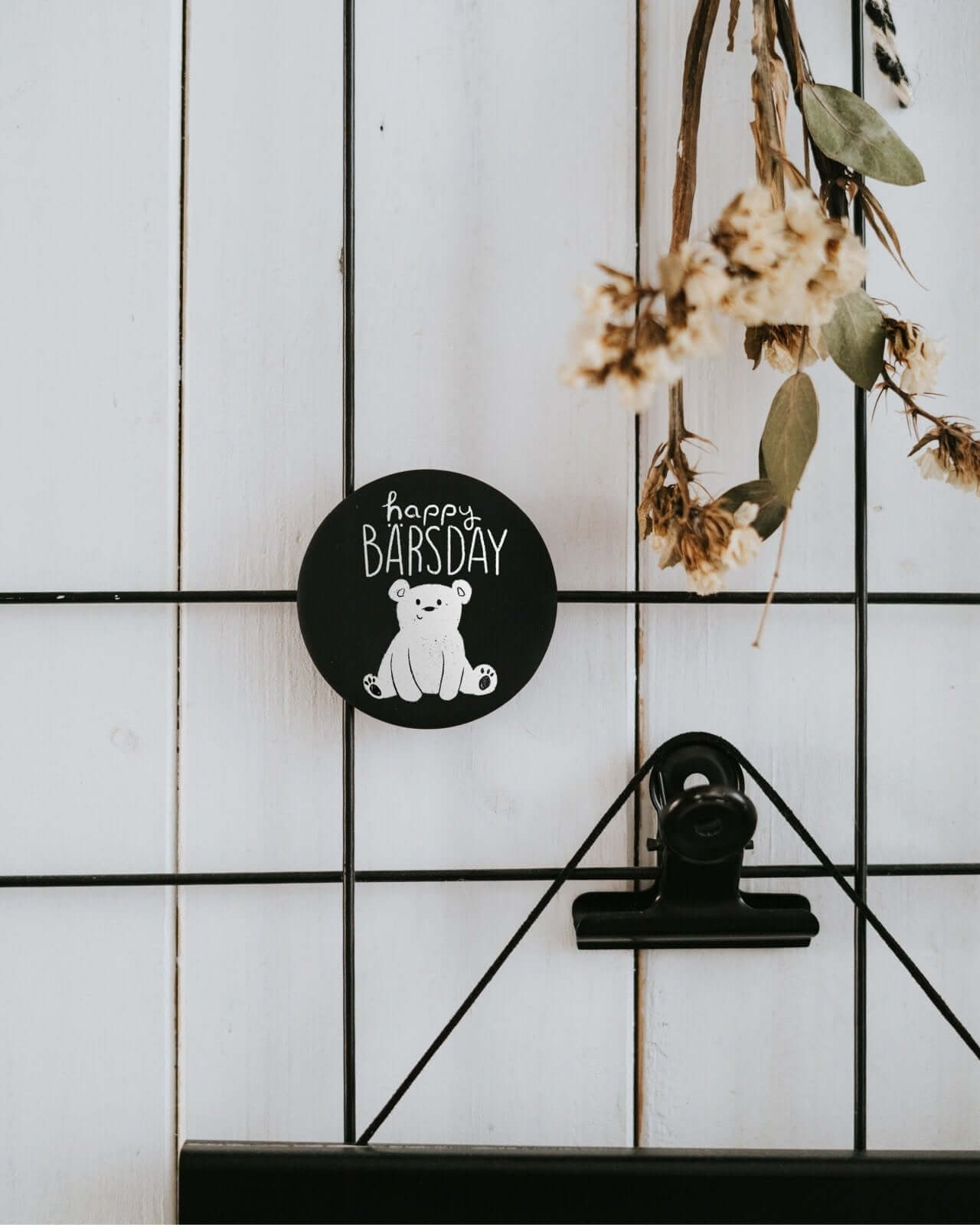 Happy Bärsday · Magnet · groß