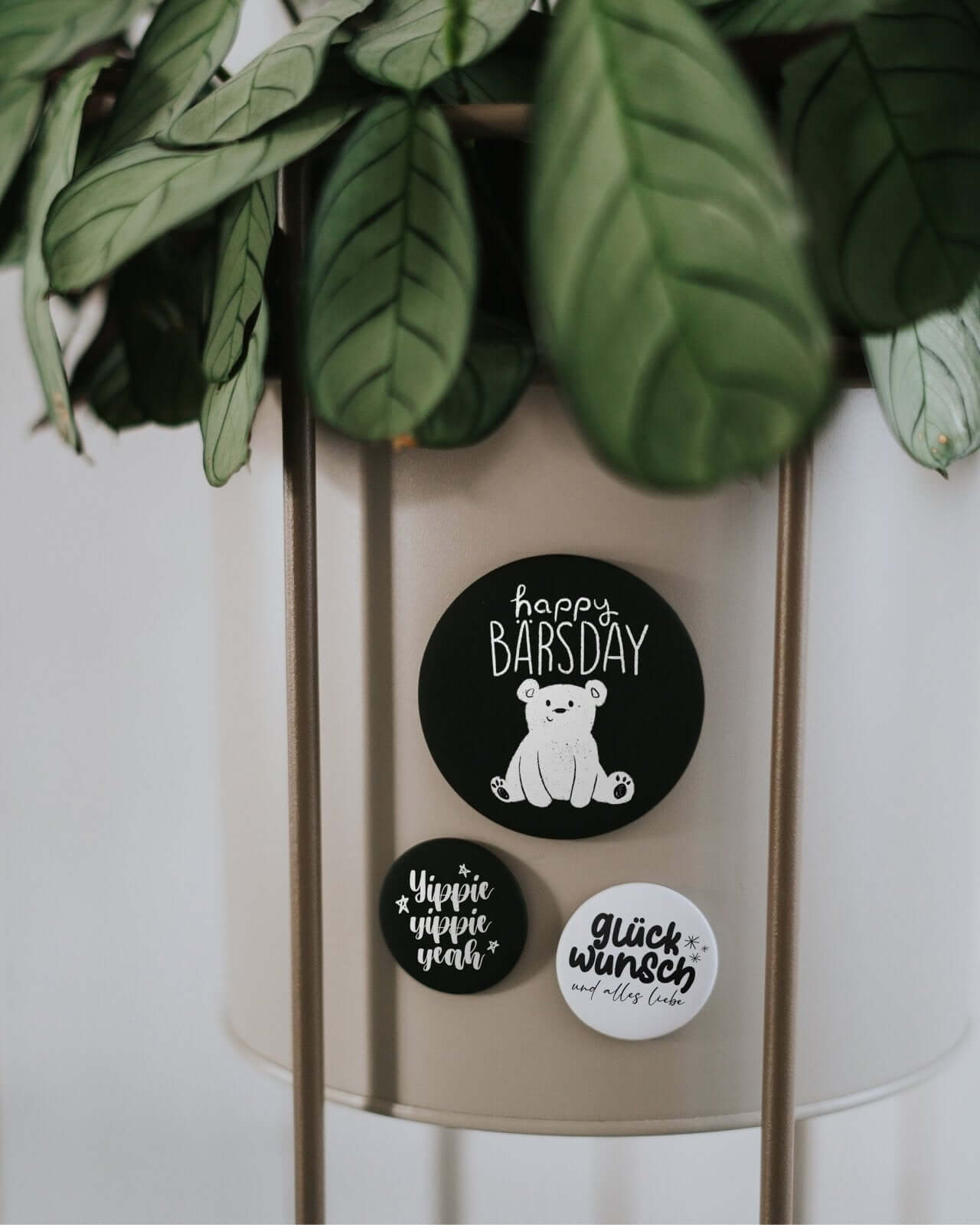 Happy Bärsday · Magnet · groß