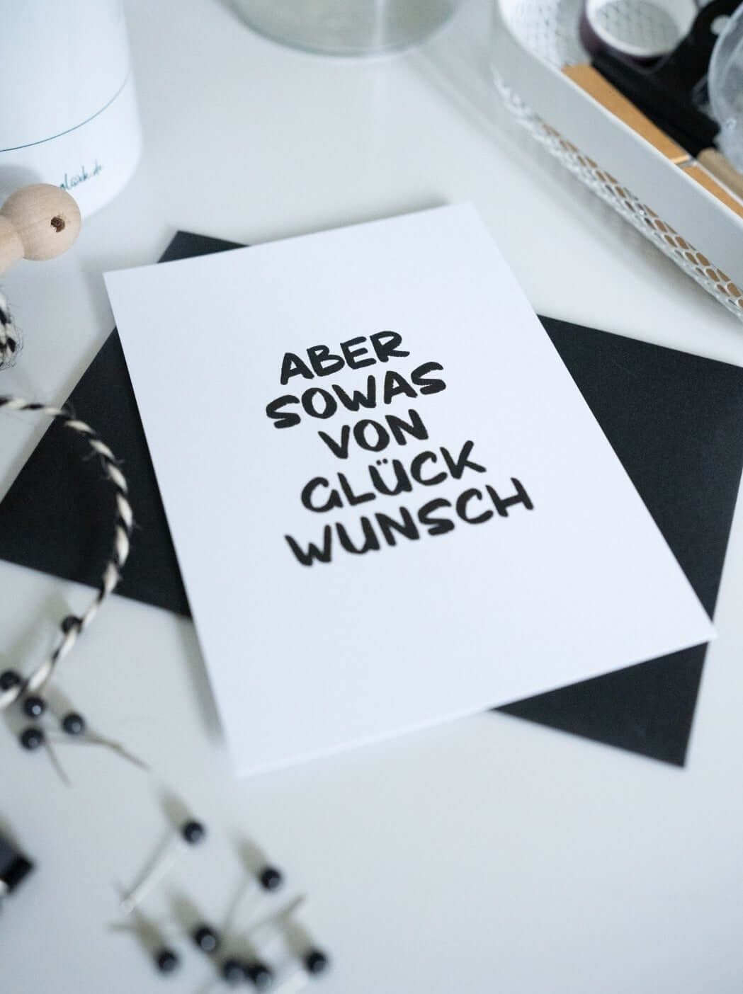 Glückwunsch · Postkarte