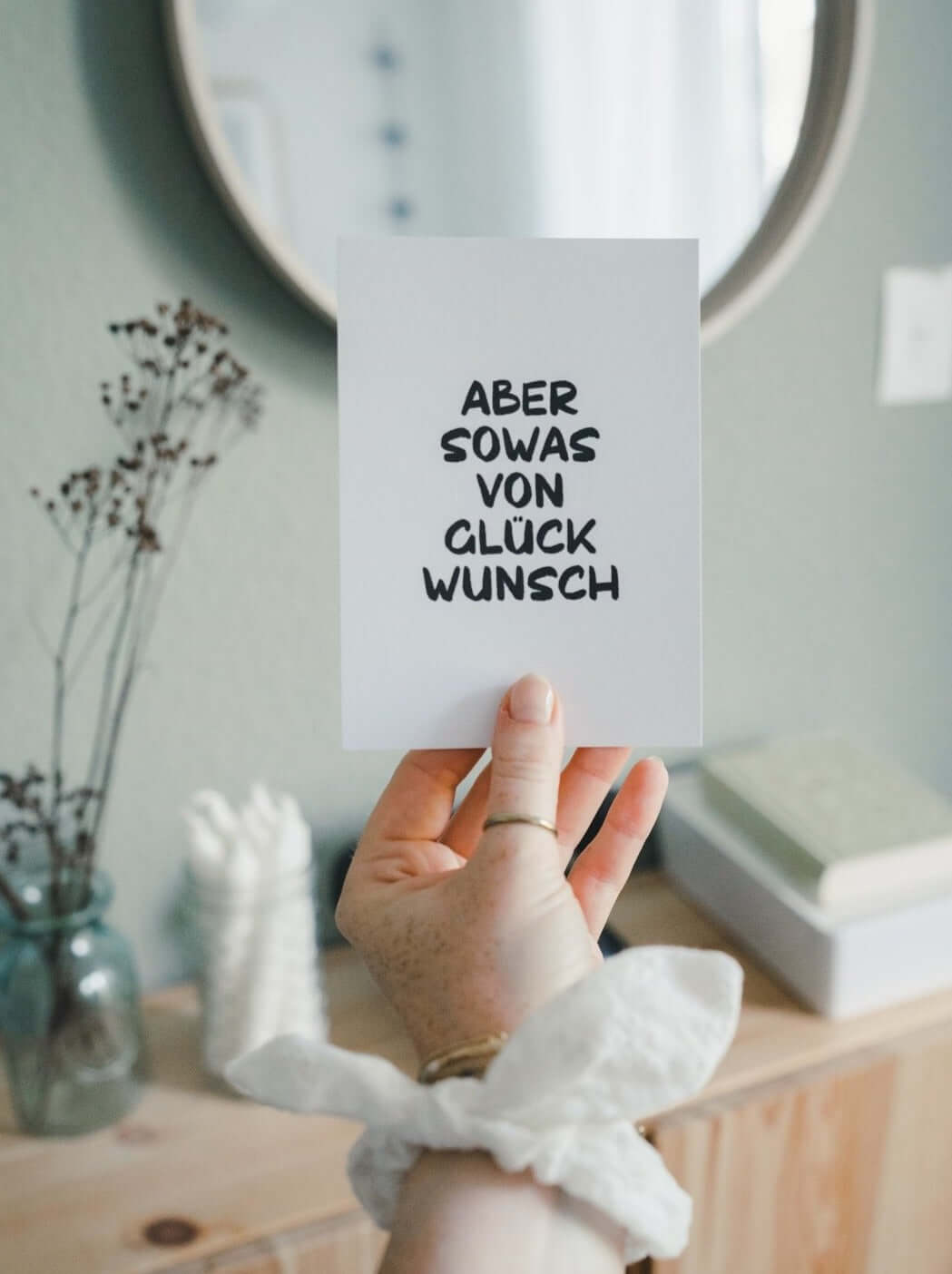 Glückwunsch · Postkarte