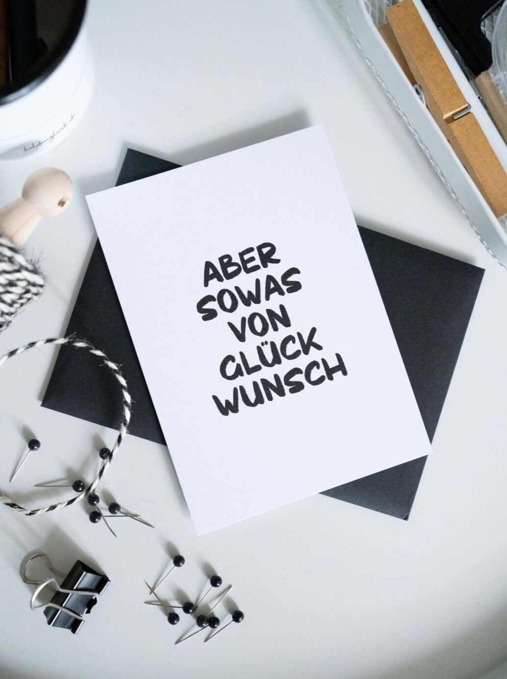 Glückwunsch · Postkarte