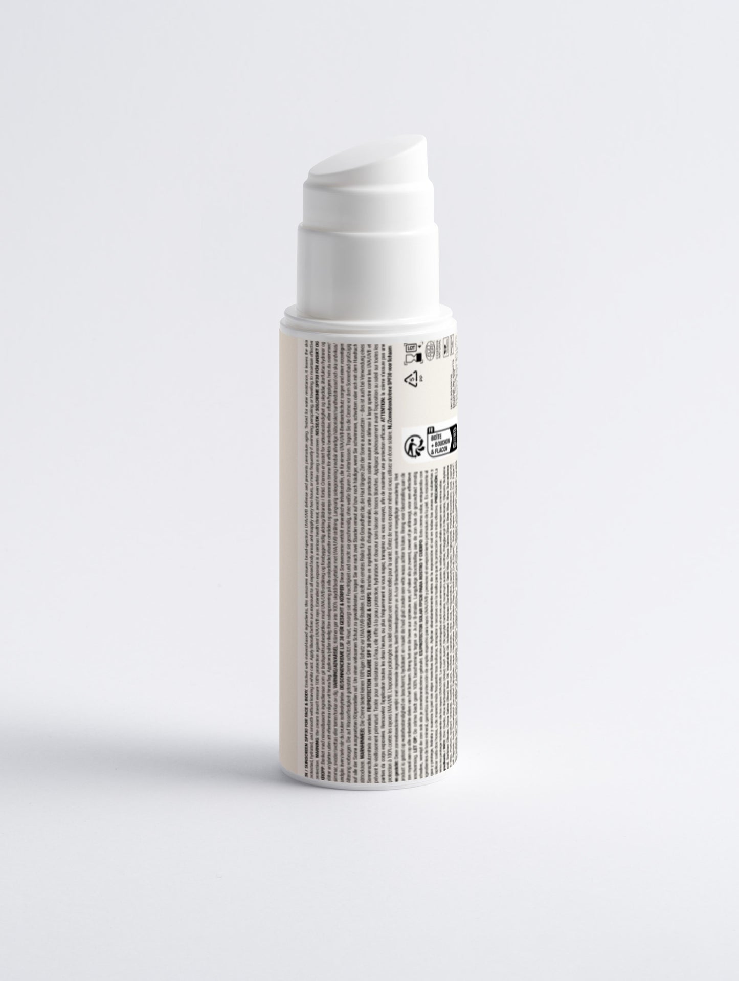 Mineralischer Sonnenschutz SPF30, ungetönt - 150ml