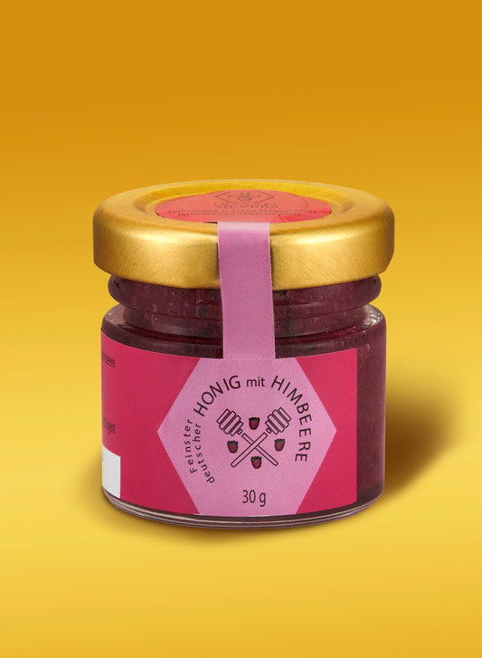 Honig mit Himbeere
