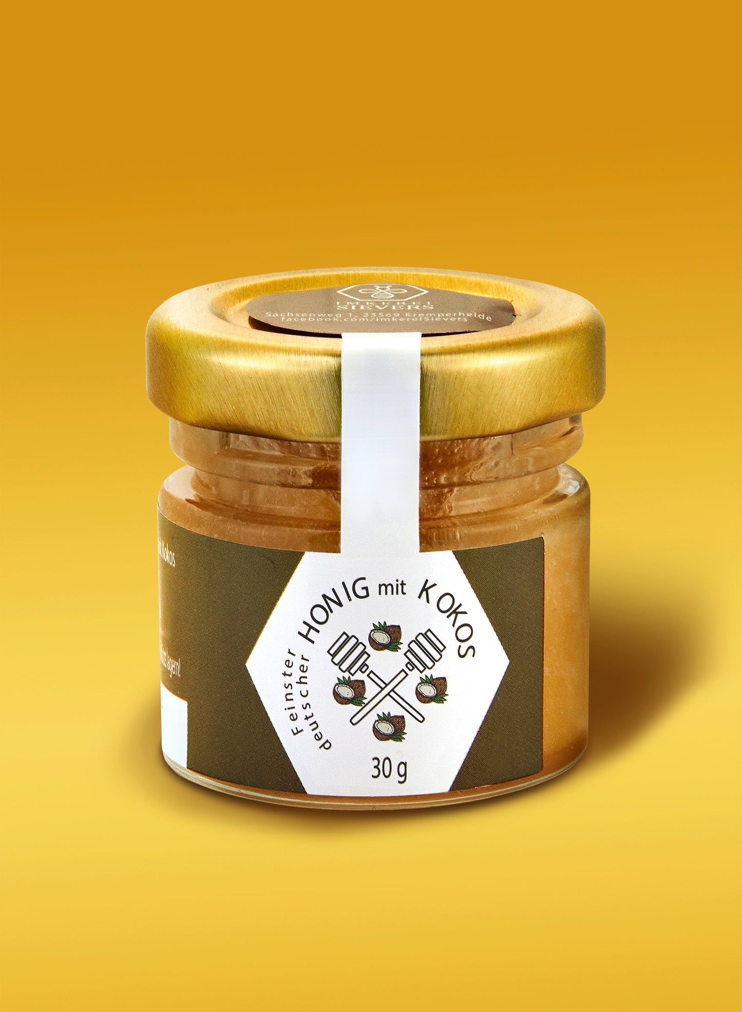 Honig mit Kokos