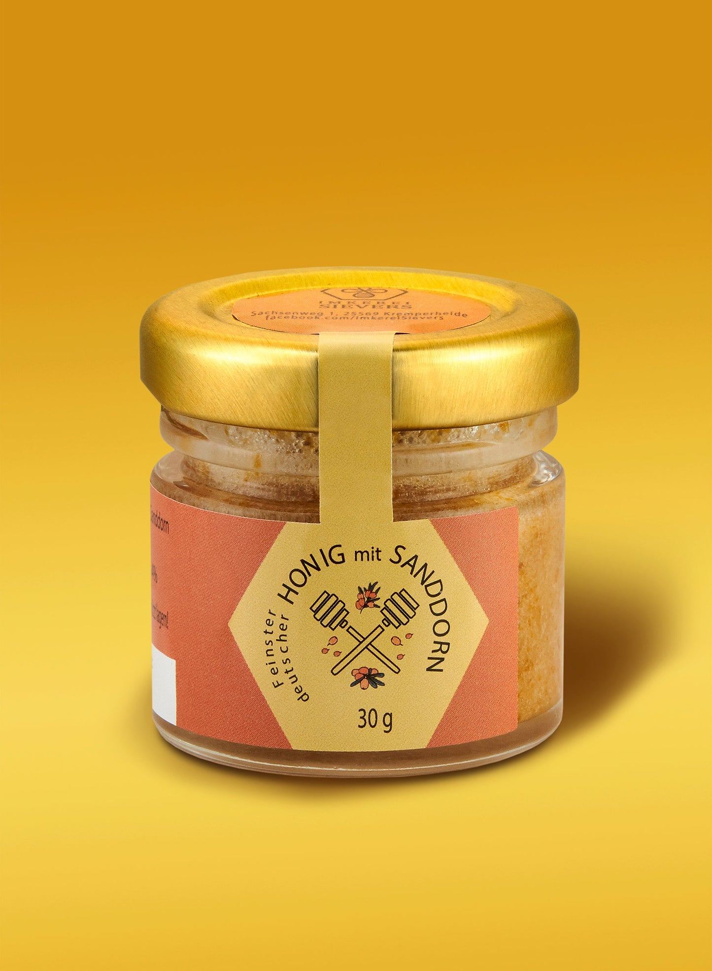 Honig mit Sanddorn