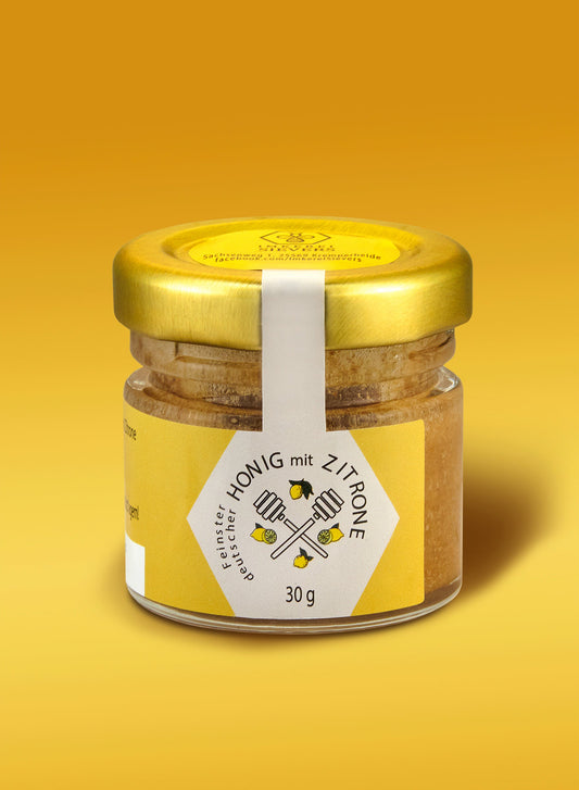 Honig mit Zitrone