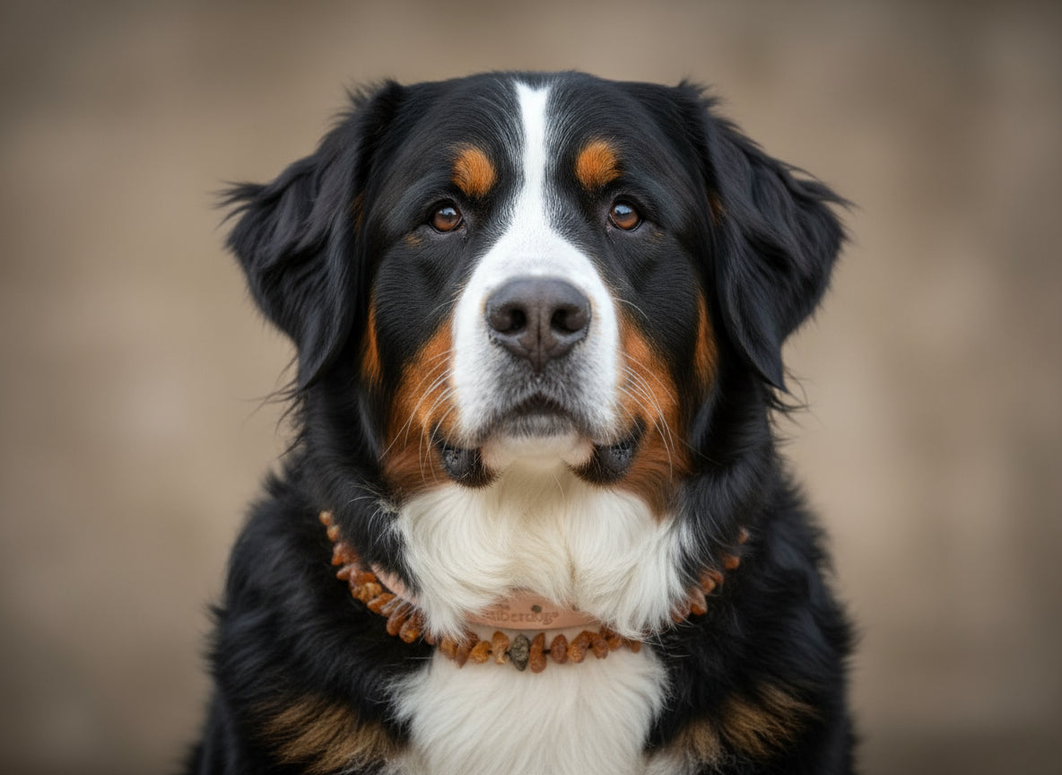 Hunde Bernsteinkette SuperFlex