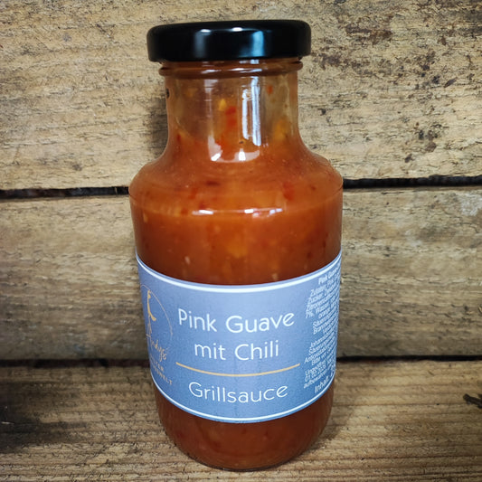 Andys Pink Guave mit Chili Grillsauce