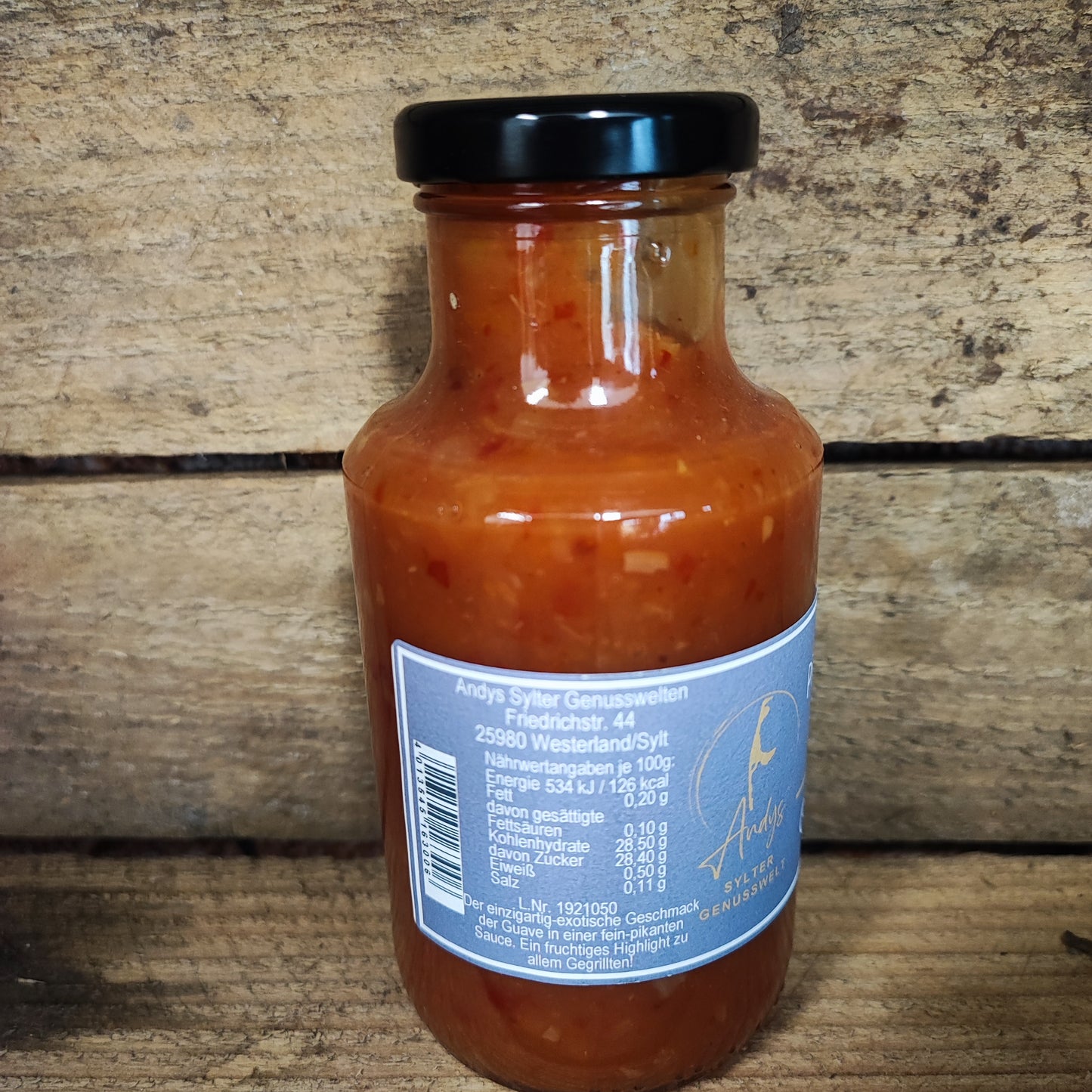 Andys Pink Guave mit Chili Grillsauce