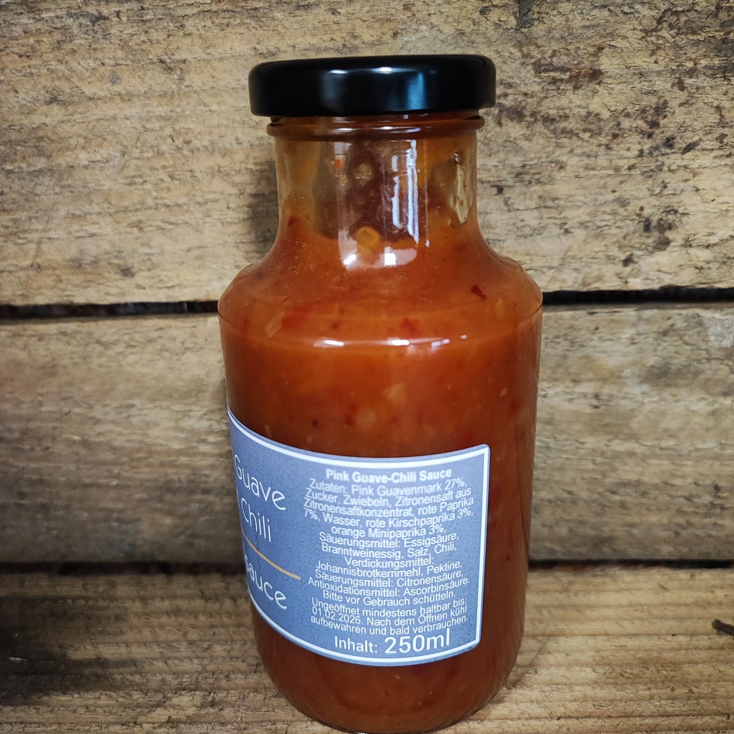 Andys Pink Guave mit Chili Grillsauce