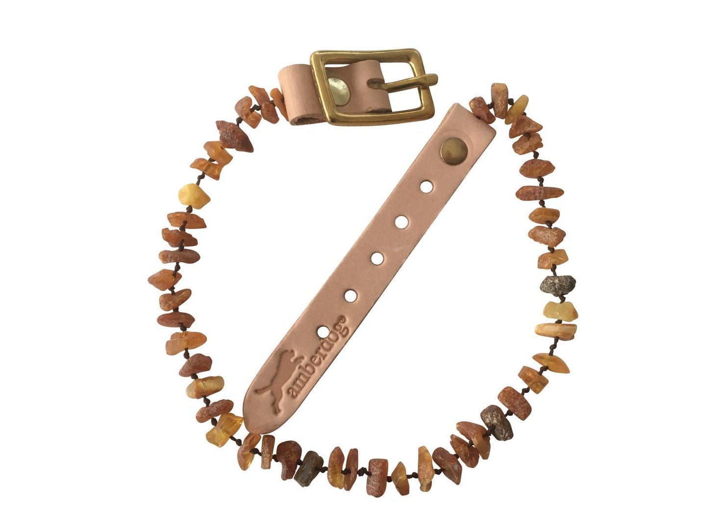 Hunde Bernsteinkette SuperFlex