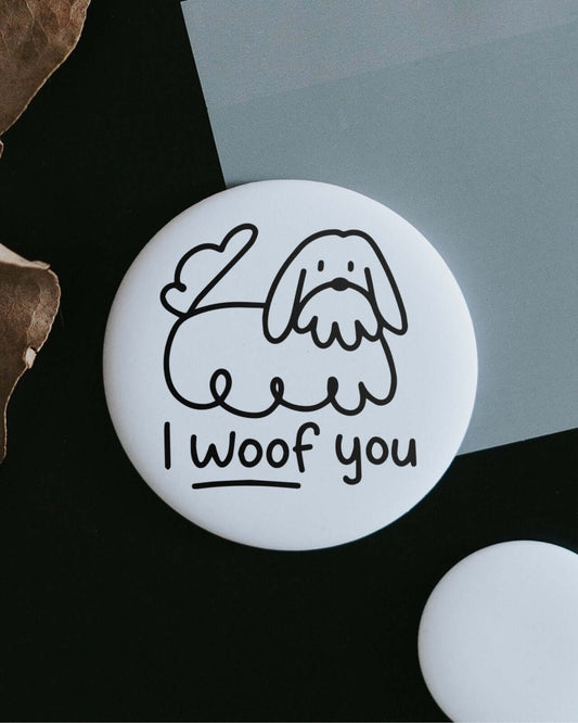 I woof you · Magnet · klein