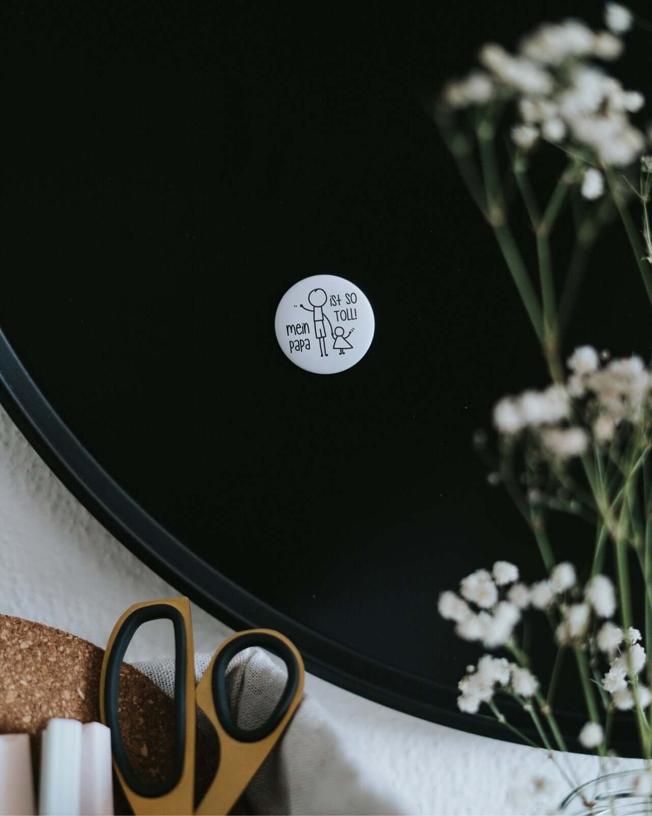 Papa ist toll · Magnet · klein