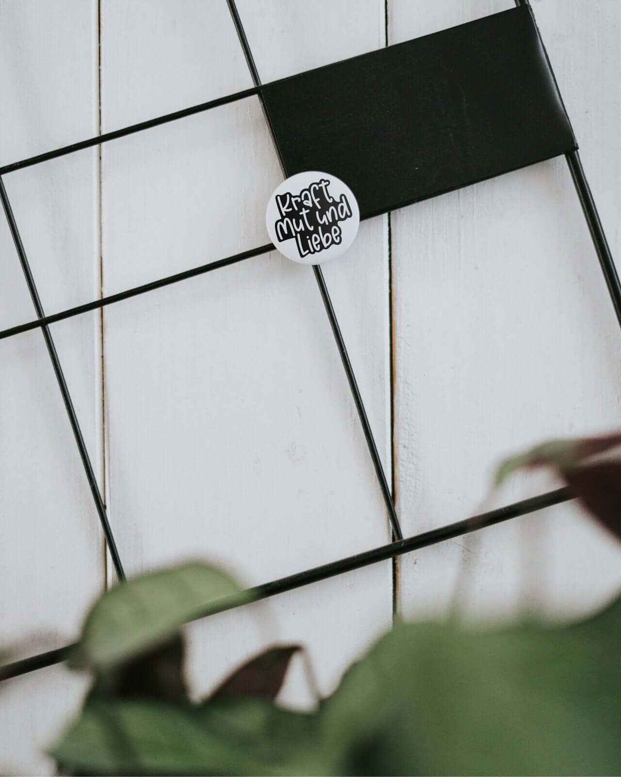 Kraft Mut und Liebe · Magnet · klein