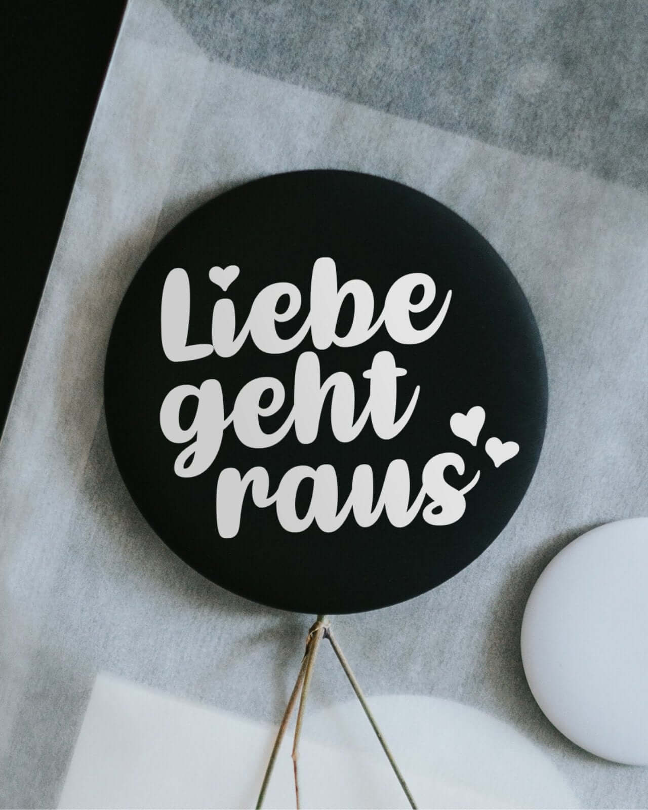 Liebe geht raus · Magnet · klein