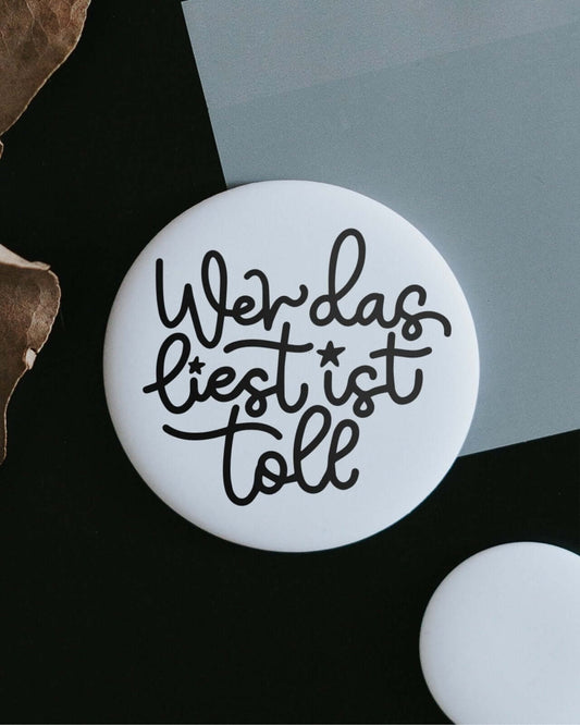 Wer das liest · Magnet · klein