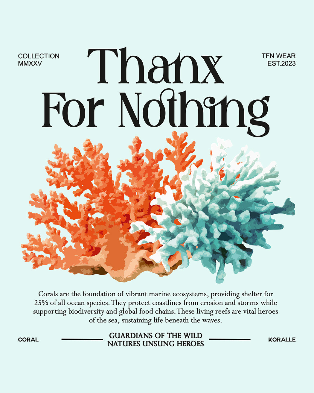 "Guardians of the Wild: Coral" Unisex Hoodie