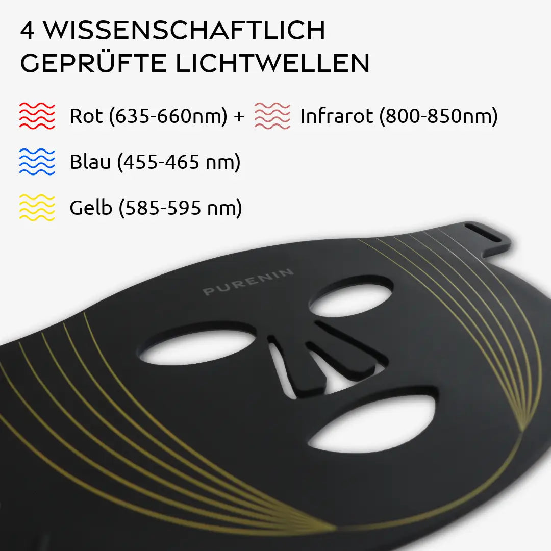 LED Lichttherapie Maske