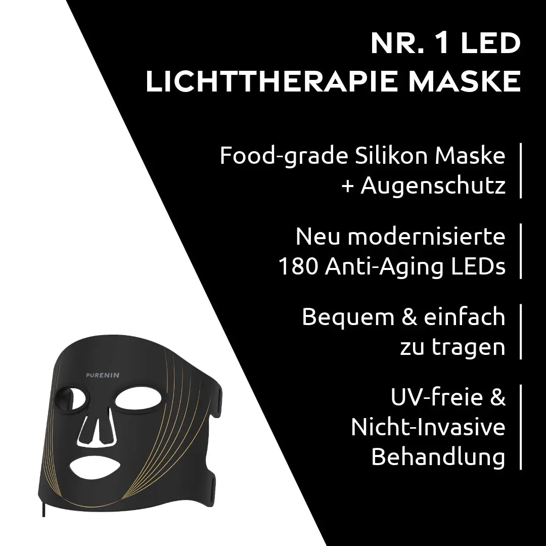 LED Lichttherapie Maske