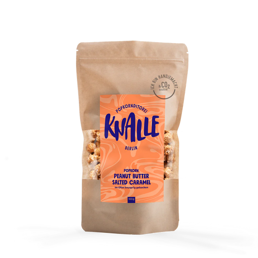 Knalle Popcorn - Peanut Butter Salted Caramel Popcorn