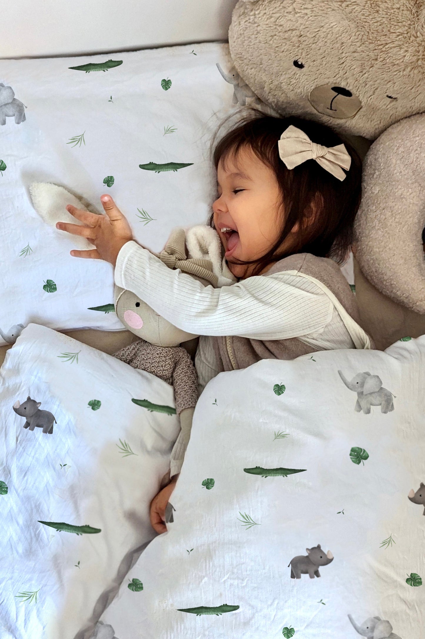 "Little Safari" Premium Kinderbettwäsche